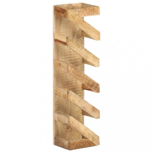 tömör mangófa bortartó állvány 5 palackhoz