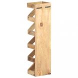 tömör mangófa bortartó állvány 5 palackhoz