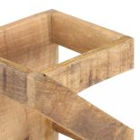 tömör mangófa bortartó állvány 5 palackhoz