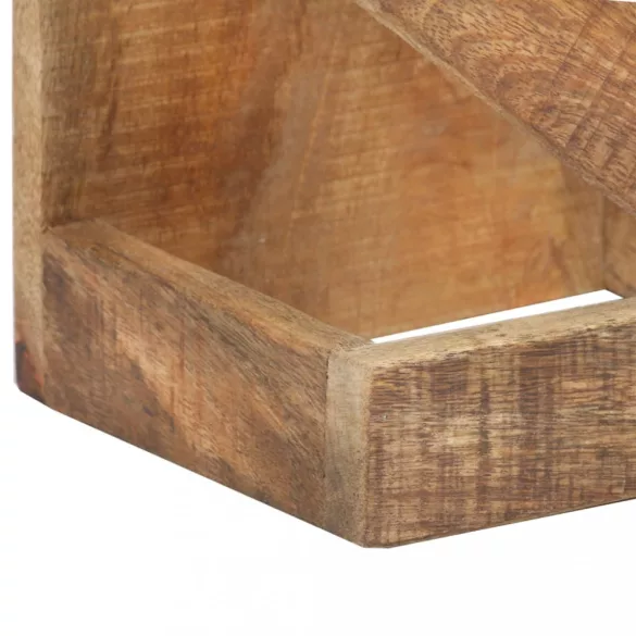 tömör mangófa bortartó állvány 5 palackhoz