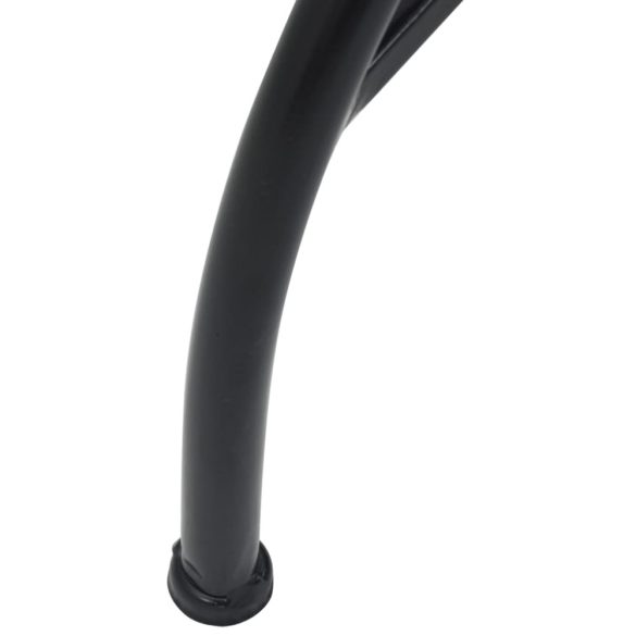 kék és fehér vas és kerámia mozaikmintás bisztrószett