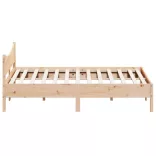 tömör fenyőfa ágy matrac nélkül 200 x 200 cm