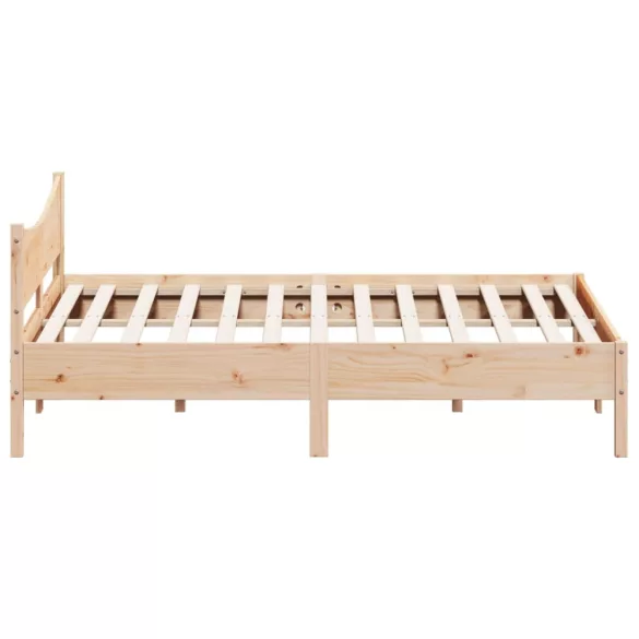 tömör fenyőfa ágy matrac nélkül 200 x 200 cm