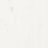 fehér tömör fenyőfa ágy matrac nélkül 200 x 200 cm