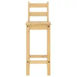 5 részes tömör fenyőfa bárszett