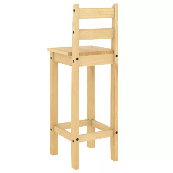 5 részes tömör fenyőfa bárszett