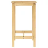 5 részes tömör fenyőfa bárszett