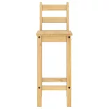 5 részes tömör fenyőfa bárszett