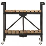 tömör mangófa zsúrkocsi 87 x 36 x 81 cm