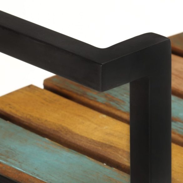 tömör újrahasznosított fa zsúrkocsi 87 x 36 x 81 cm