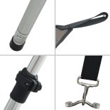 antracit T-alakú árnyékolóhosszabbító 170x170x(113-182,5) cm