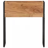tömör akácfa virágtartó 60 x 20 x 68 cm