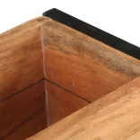 tömör akácfa virágtartó 60 x 20 x 68 cm