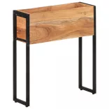 tömör akácfa virágtartó 60 x 20 x 68 cm
