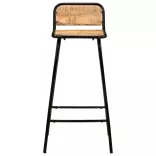 4 db tömör mangófa bárszék