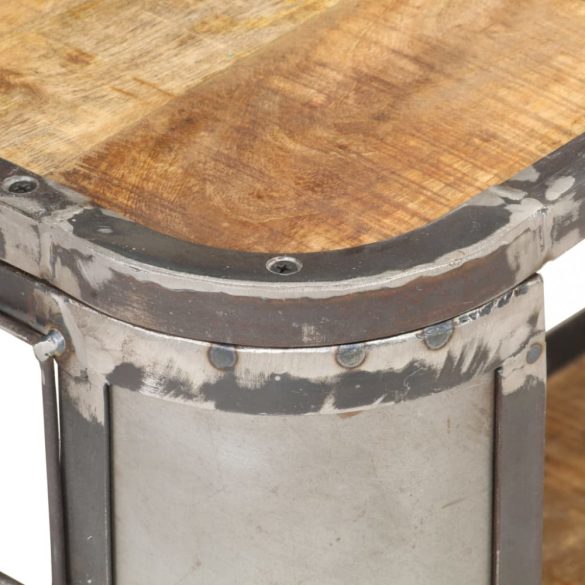 tömör mangófa TV-szekrény 90 x 30 x 40 cm