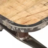 tömör mangófa TV-szekrény 160 x 30 x 40 cm