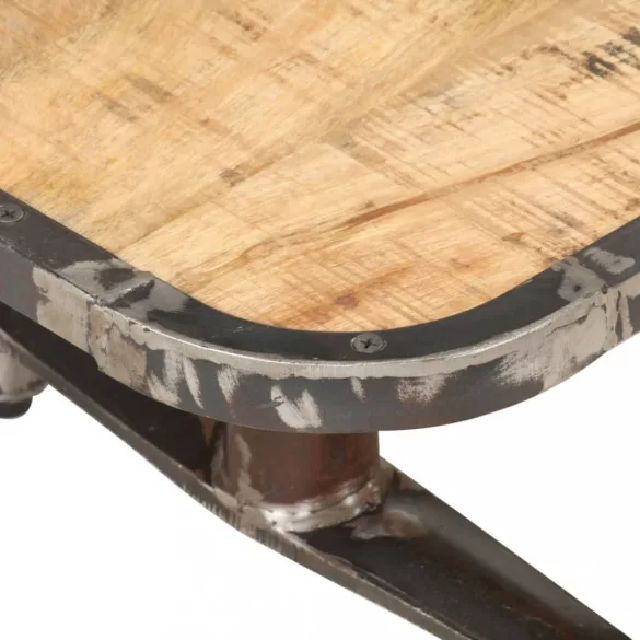 tömör mangófa TV-szekrény 160 x 30 x 40 cm