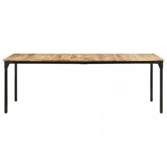 nyers mangófa étkezőasztal 220 x 100 x 76 cm