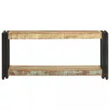 tömör újrahasznosított fa TV-szekrény 90 x 30 x 40 cm