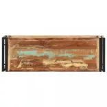 tömör újrahasznosított fa TV-szekrény 90 x 30 x 40 cm