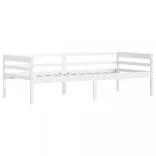 fehér tömör fenyőfa ágykeret 90 x 200 cm