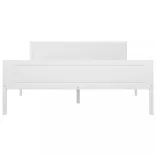 fehér tömör fenyőfa ágykeret 140 x 200 cm