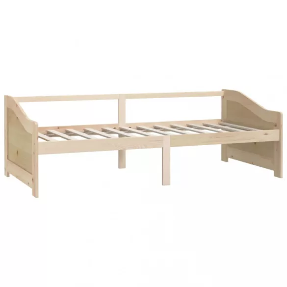 3 személyes tömör fenyőfa kanapéágy 90 x 200 cm