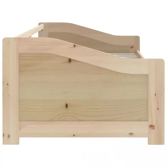 3 személyes tömör fenyőfa kanapéágy 90 x 200 cm