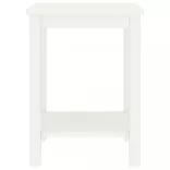 fehér tömör fenyőfa éjjeliszekrény 35x30x47 cm