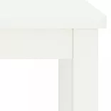 fehér tömör fenyőfa éjjeliszekrény 35x30x47 cm