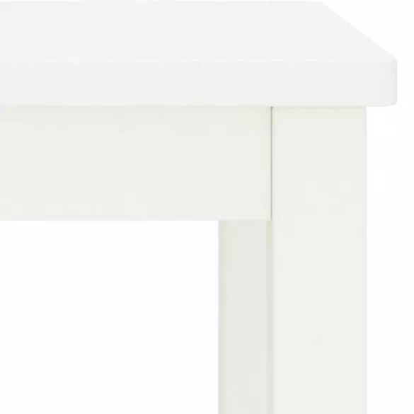 fehér tömör fenyőfa éjjeliszekrény 35x30x47 cm