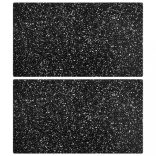 2 db edzett üveg vágódeszka gránit mintával