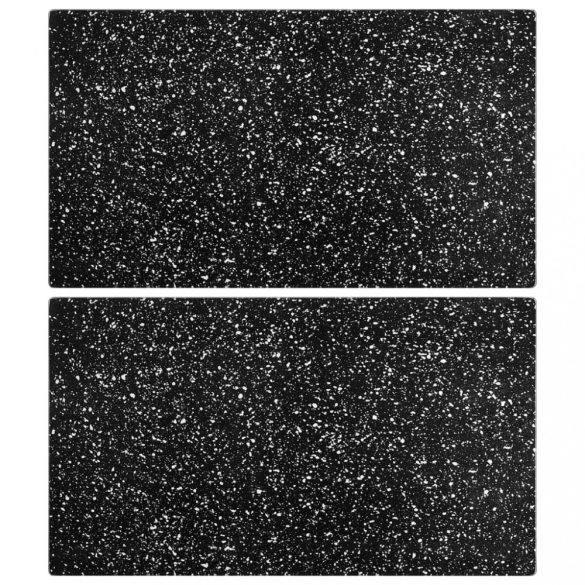 2 db edzett üveg vágódeszka gránit mintával