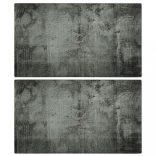 2 db edzett üveg vágódeszka beton mintával