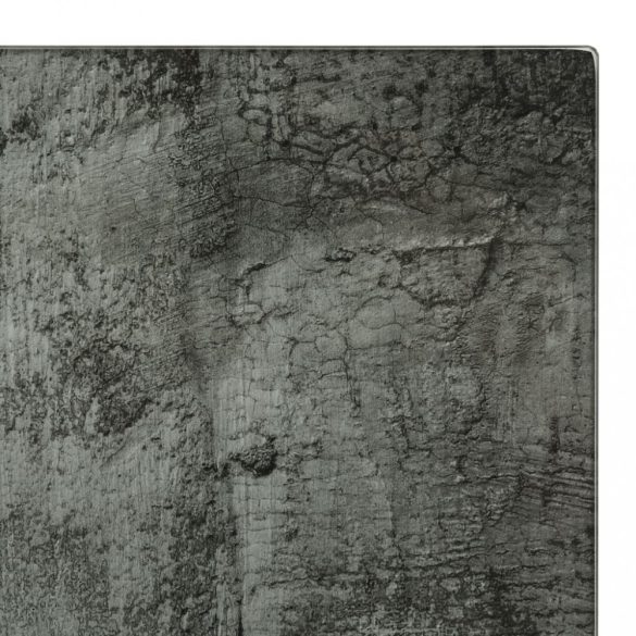 2 db edzett üveg vágódeszka beton mintával