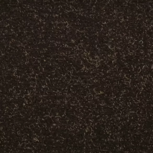 15 db öntapadós lépcsőszőnyeg 56 x 17 x 3 cm sötétbarna félkör alakú