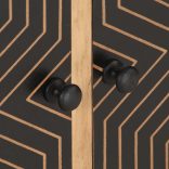 tömör akácfa TV-szekrény 115 x 30 x 39 cm