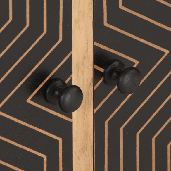 tömör akácfa TV-szekrény 115 x 30 x 39 cm