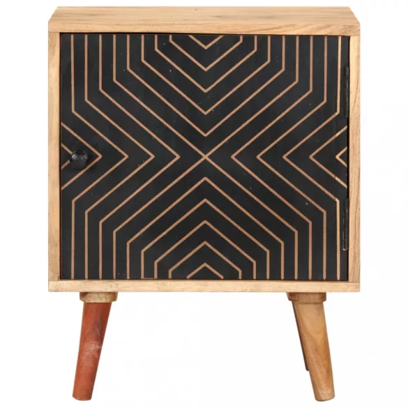 tömör akácfa éjjeliszekrény 40 x 30 x 50 cm