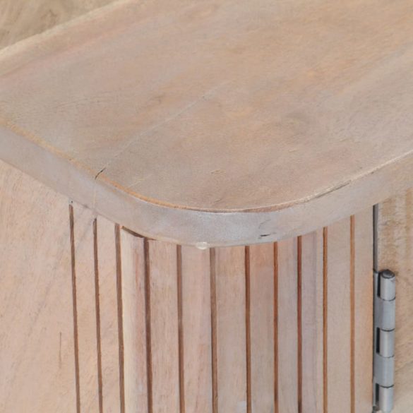 tömör akácfa TV-szekrény 118 x 30 x 40 cm