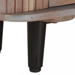 tömör akácfa TV-szekrény 118 x 30 x 40 cm