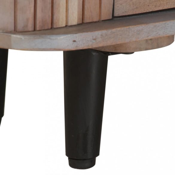 tömör akácfa TV-szekrény 118 x 30 x 40 cm