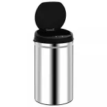 automata érzékelős rozsdamentes acél szemeteskuka 40 L