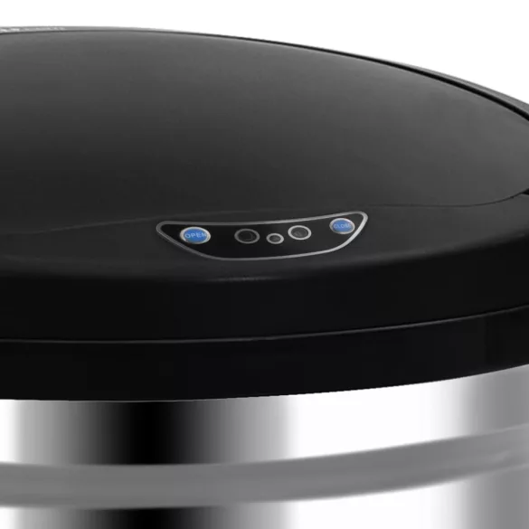 automata érzékelős rozsdamentes acél szemeteskuka 40 L