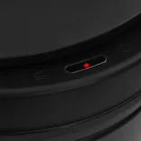 fekete automata érzékelős szénacél szemeteskuka 70 L