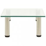 átlátszó edzett üveg TV-állvány 40 x 35 x 17 cm