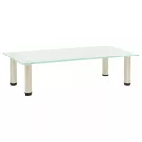 edzett tejüveg TV-állvány 60 x 35 x 17 cm