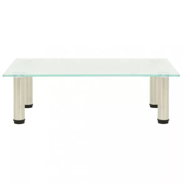 edzett tejüveg TV-állvány 60 x 35 x 17 cm