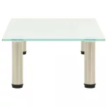 edzett tejüveg TV-állvány 60 x 35 x 17 cm